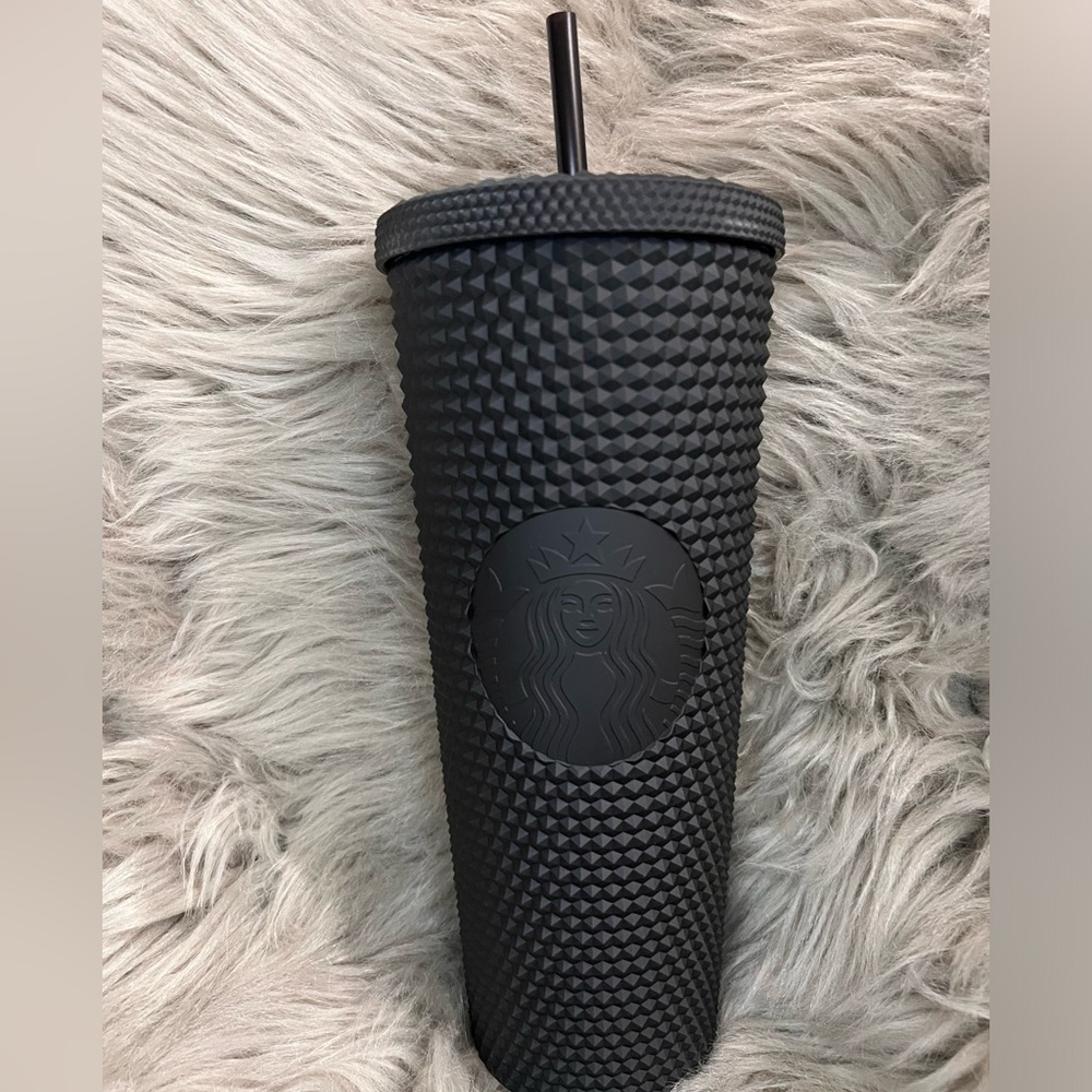 Disneyland Matte Black Starbucks tumbler NWT